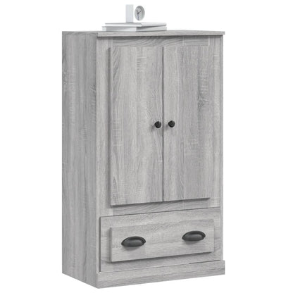 Highboard Grey Sonoma 60x35,5x103,5 cm Engineered Wood