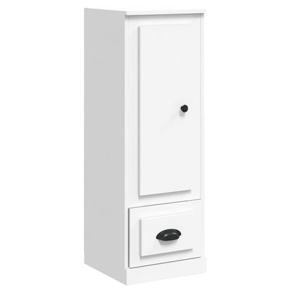 Highboard White 36x35,5x103,5 cm Engineered Wood