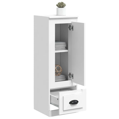 Highboard White 36x35,5x103,5 cm Engineered Wood
