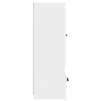 Highboard White 36x35,5x103,5 cm Engineered Wood