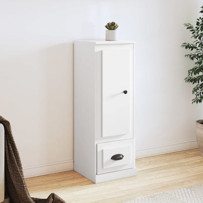 Highboard White 36x35,5x103,5 cm Engineered Wood