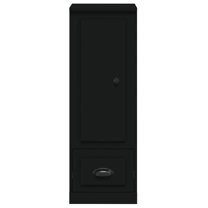 Highboard Black 36x35,5x103,5 cm Engineered Wood