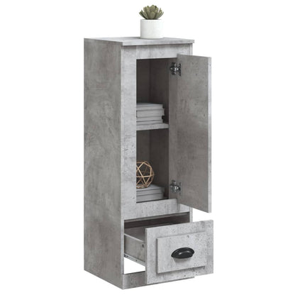 Highboard Concrete Grey 36x35,5x103,5 cm Engineered Wood