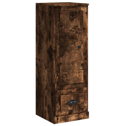 Highboard Smoked Oak 36x35,5x103,5 cm Engineered Wood
