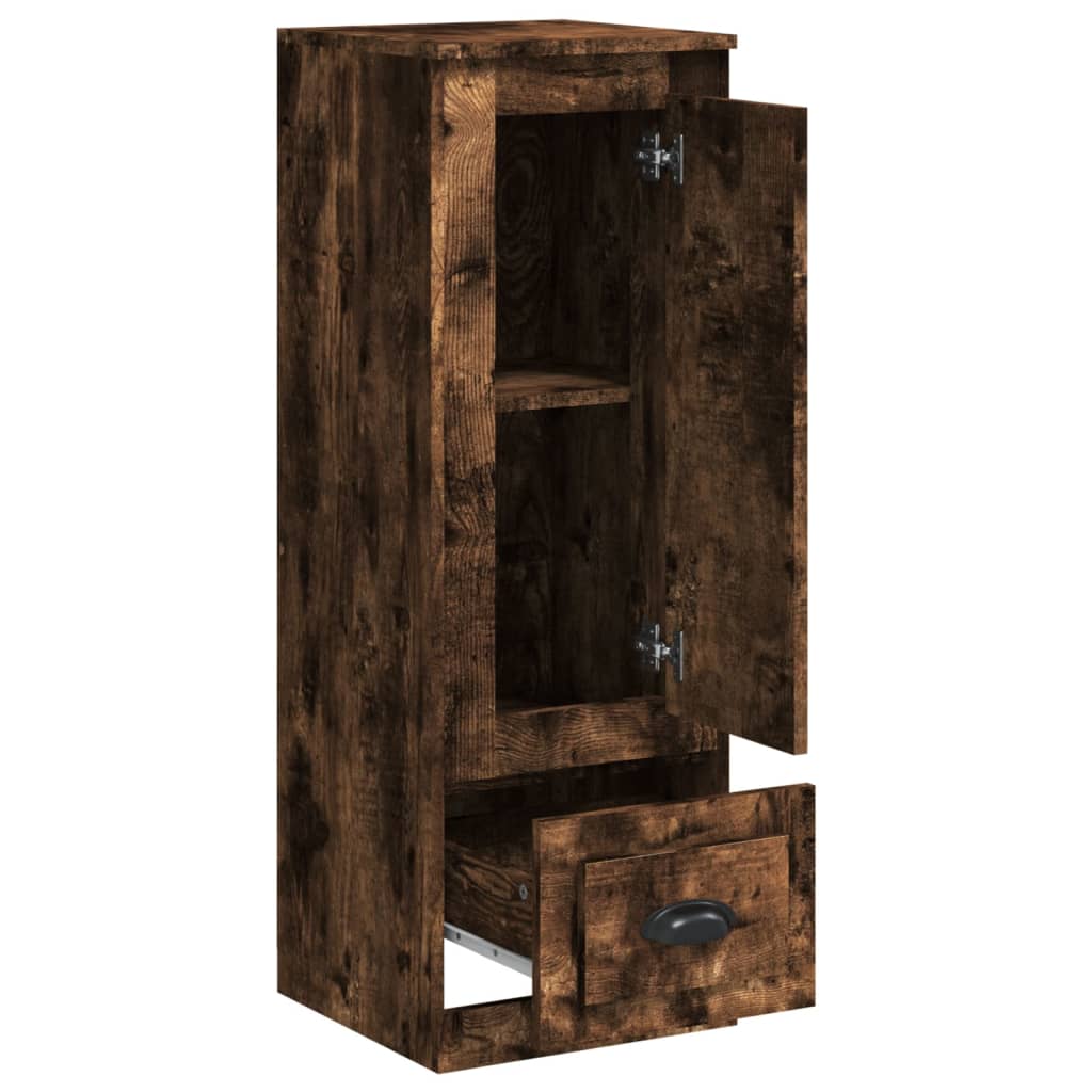 Highboard Smoked Oak 36x35,5x103,5 cm Engineered Wood