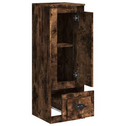 Highboard Smoked Oak 36x35,5x103,5 cm Engineered Wood