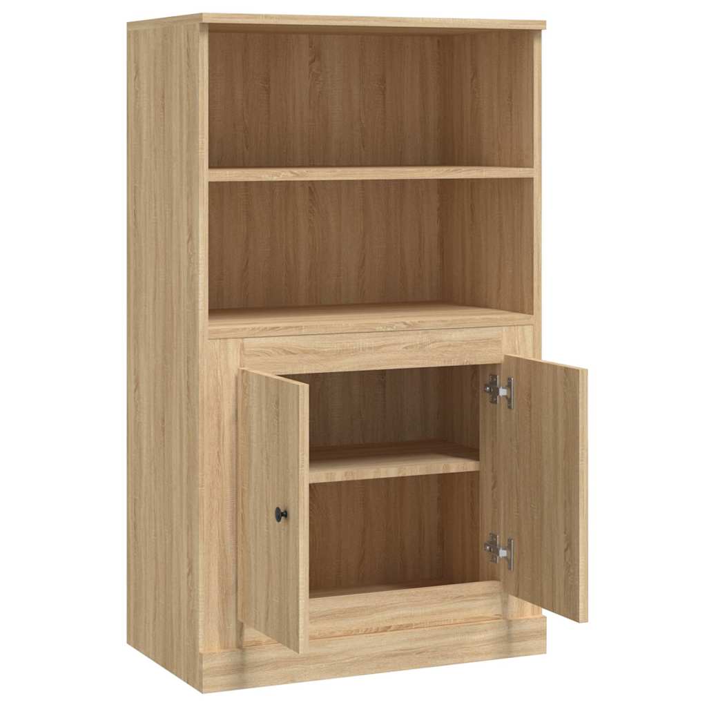 Highboard Sonoma Oak 60x35,5x103,5 cm Engineered Wood