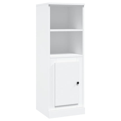 Highboard White 36x35,5x103,5 cm Engineered Wood