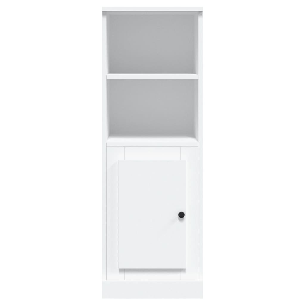 Highboard White 36x35,5x103,5 cm Engineered Wood