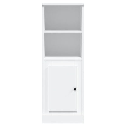 Highboard White 36x35,5x103,5 cm Engineered Wood