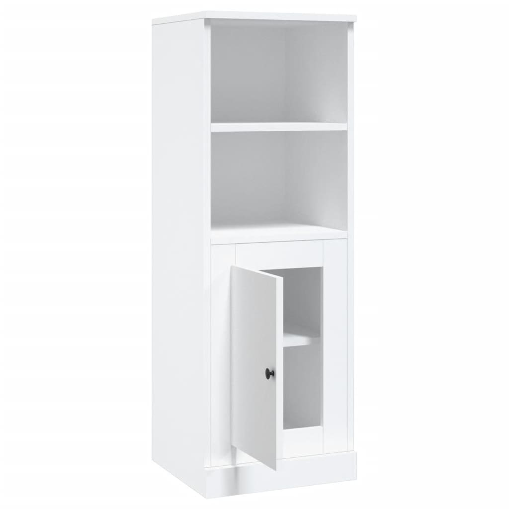 Highboard White 36x35,5x103,5 cm Engineered Wood