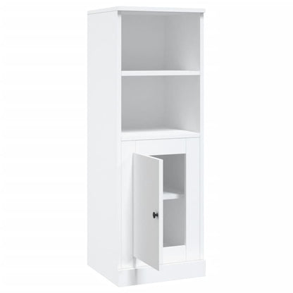 Highboard White 36x35,5x103,5 cm Engineered Wood