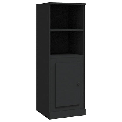 Highboard Black 36x35,5x103,5 cm Engineered Wood