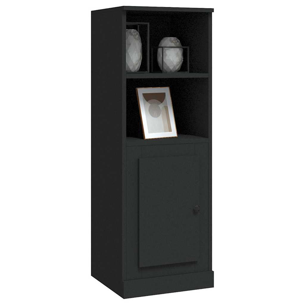 Highboard Black 36x35,5x103,5 cm Engineered Wood
