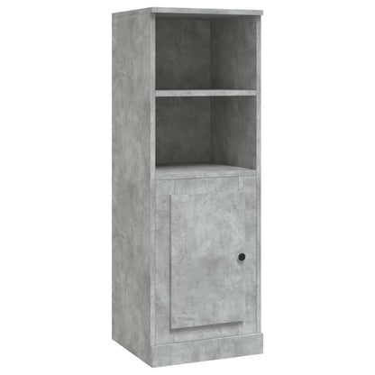 Highboard Concrete Grey 36x35,5x103,5 cm Engineered Wood