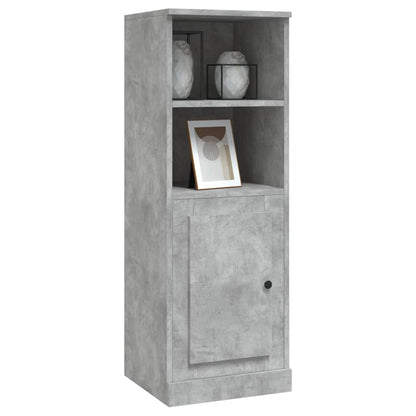 Highboard Concrete Grey 36x35,5x103,5 cm Engineered Wood