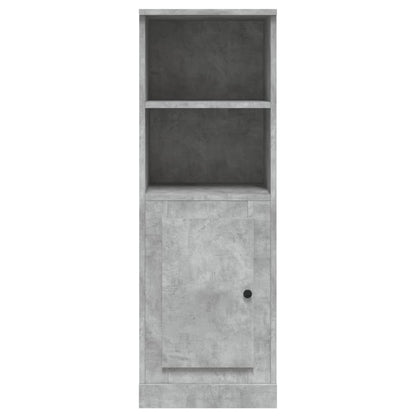 Highboard Concrete Grey 36x35,5x103,5 cm Engineered Wood