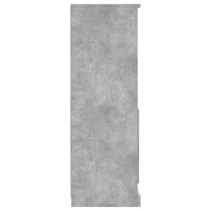 Highboard Concrete Grey 36x35,5x103,5 cm Engineered Wood