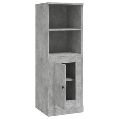 Highboard Concrete Grey 36x35,5x103,5 cm Engineered Wood