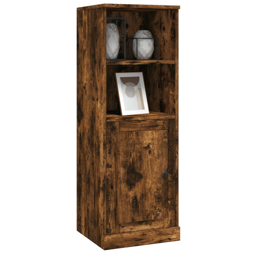Highboard Smoked Oak 36x35,5x103,5 cm Engineered Wood