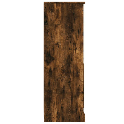 Highboard Smoked Oak 36x35,5x103,5 cm Engineered Wood