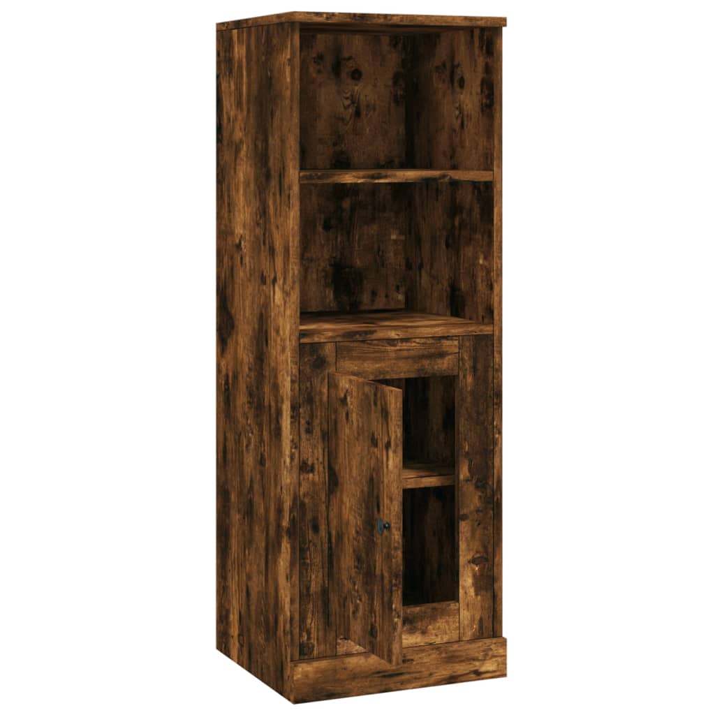 Highboard Smoked Oak 36x35,5x103,5 cm Engineered Wood