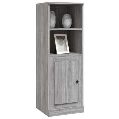 Highboard Grey Sonoma 36x35,5x103,5 cm Engineered Wood