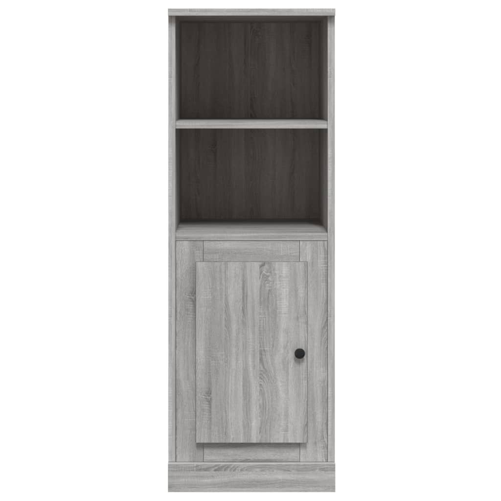 Highboard Grey Sonoma 36x35,5x103,5 cm Engineered Wood