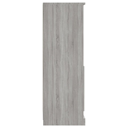 Highboard Grey Sonoma 36x35,5x103,5 cm Engineered Wood
