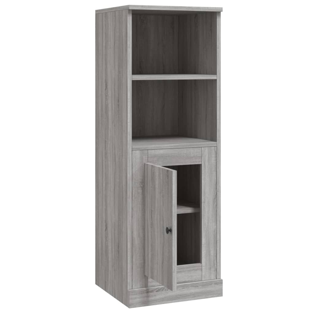 Highboard Grey Sonoma 36x35,5x103,5 cm Engineered Wood