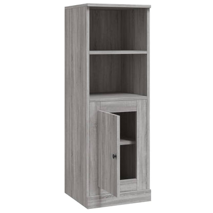 Highboard Grey Sonoma 36x35,5x103,5 cm Engineered Wood