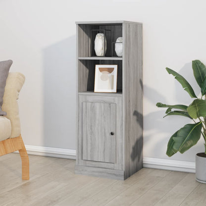 Highboard Grey Sonoma 36x35,5x103,5 cm Engineered Wood