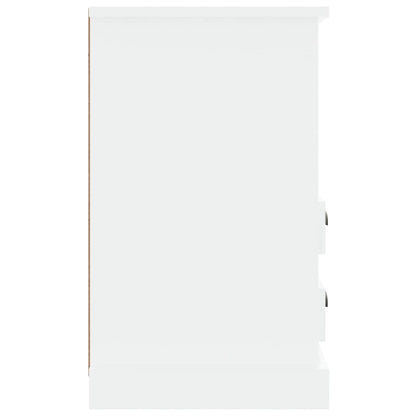Bedside Cabinet White 43x36x60 cm