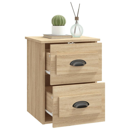 Wall-mounted Bedside Cabinet Sonoma Oak 41.5x36x53cm