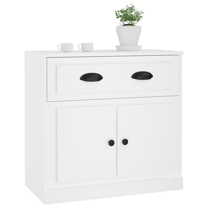Sideboard White 70x35,5x67,5 cm Engineered Wood