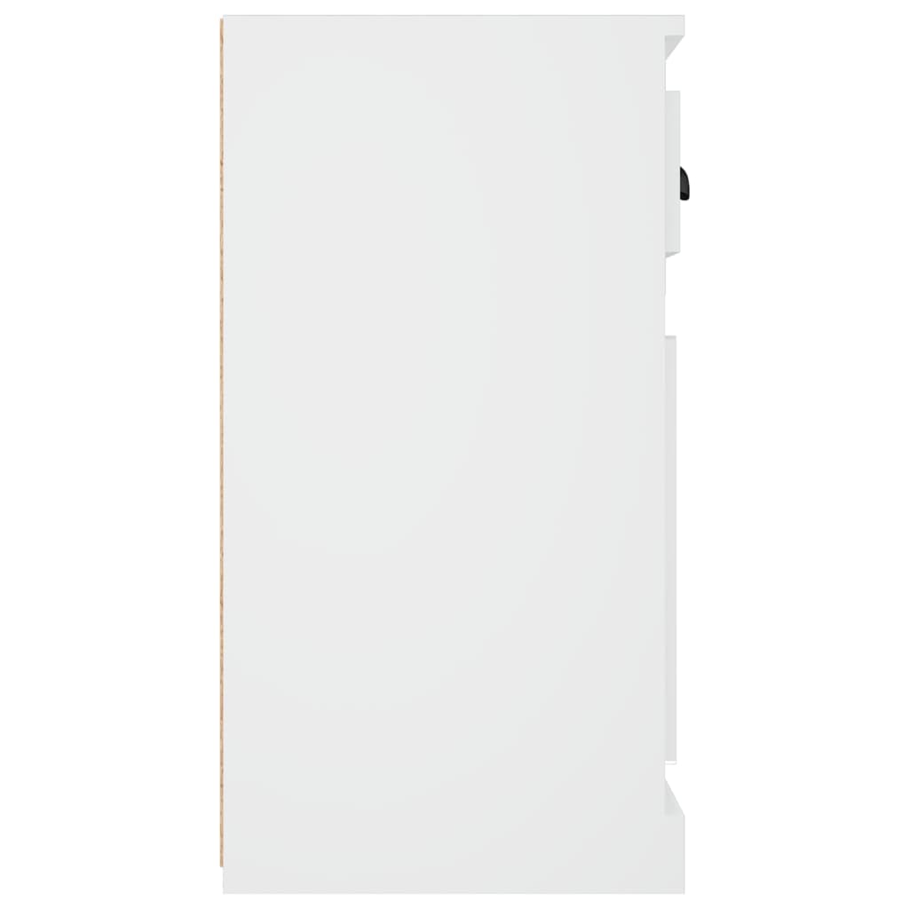 Sideboard White 70x35,5x67,5 cm Engineered Wood