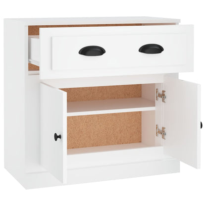Sideboard White 70x35,5x67,5 cm Engineered Wood