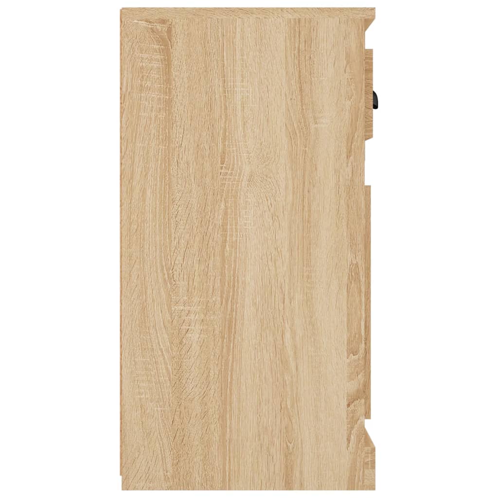 Sideboard Sonoma Oak 70x35.5x67.5 cm Engineered Wood