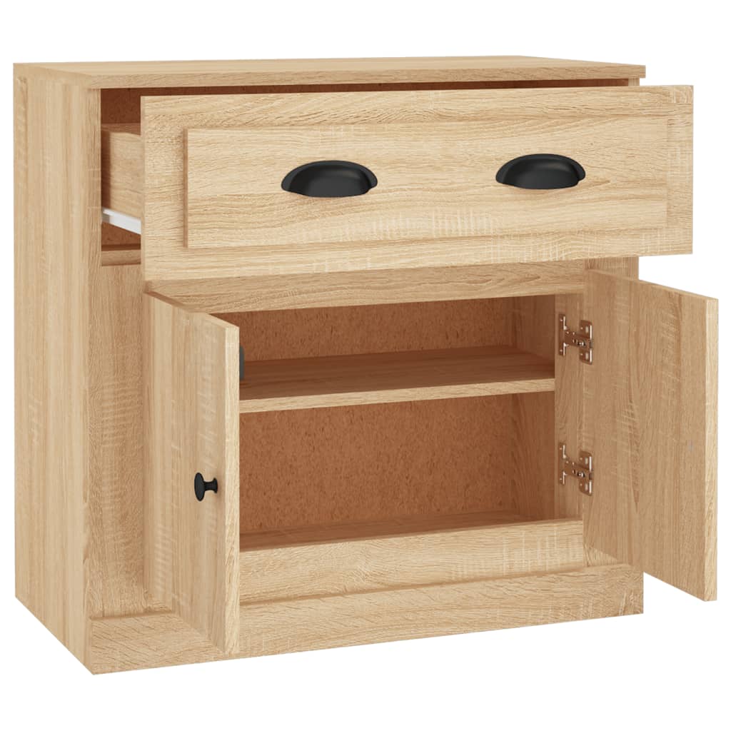 Sideboard Sonoma Oak 70x35,5x67,5 cm Engineered Wood