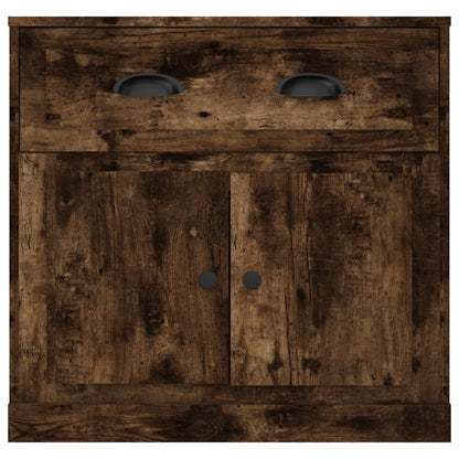 Sideboard Smoked Oak 70x35.5x67.5 cm Engineered Wood