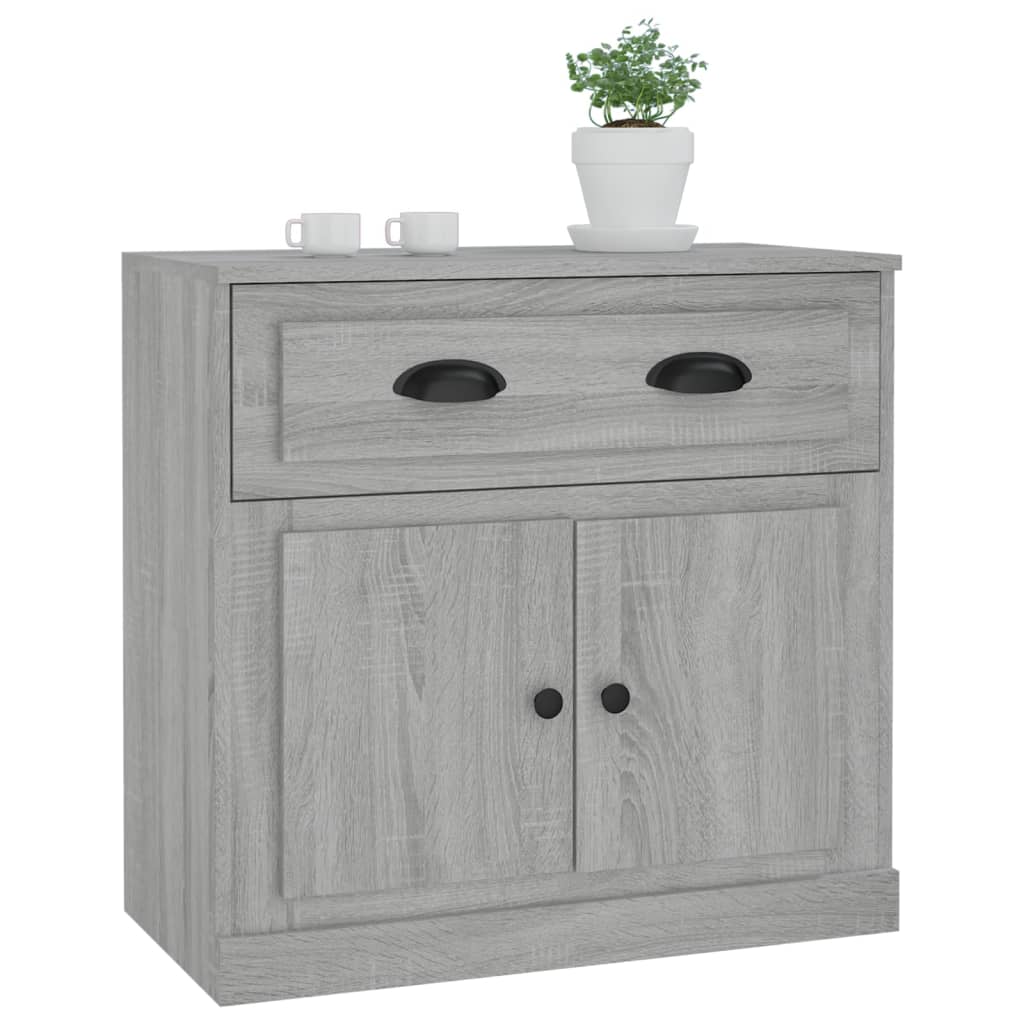 Sideboard Grey Sonoma 70x35,5x67,5 cm Engineered Wood