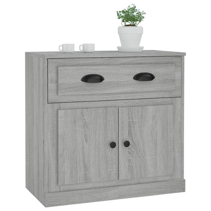 Sideboard Grey Sonoma 70x35,5x67,5 cm Engineered Wood