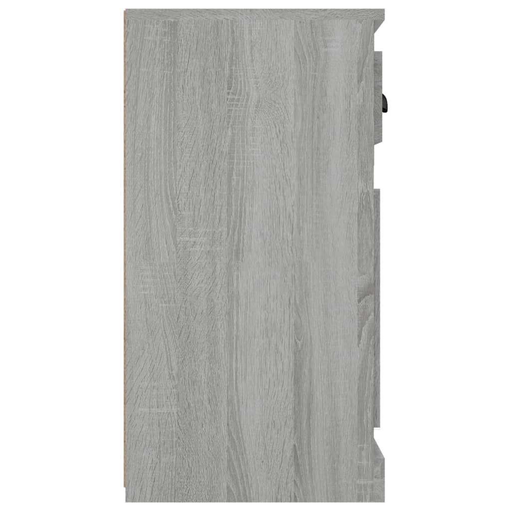 Sideboard Grey Sonoma 70x35,5x67,5 cm Engineered Wood