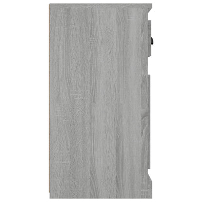 Sideboard Grey Sonoma 70x35,5x67,5 cm Engineered Wood