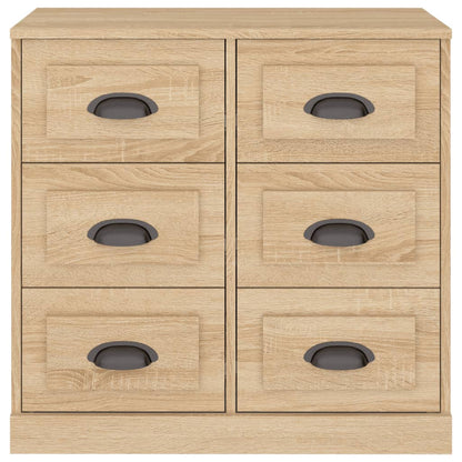 Sideboard Sonoma Oak 70x35.5x67.5 cm Engineered Wood