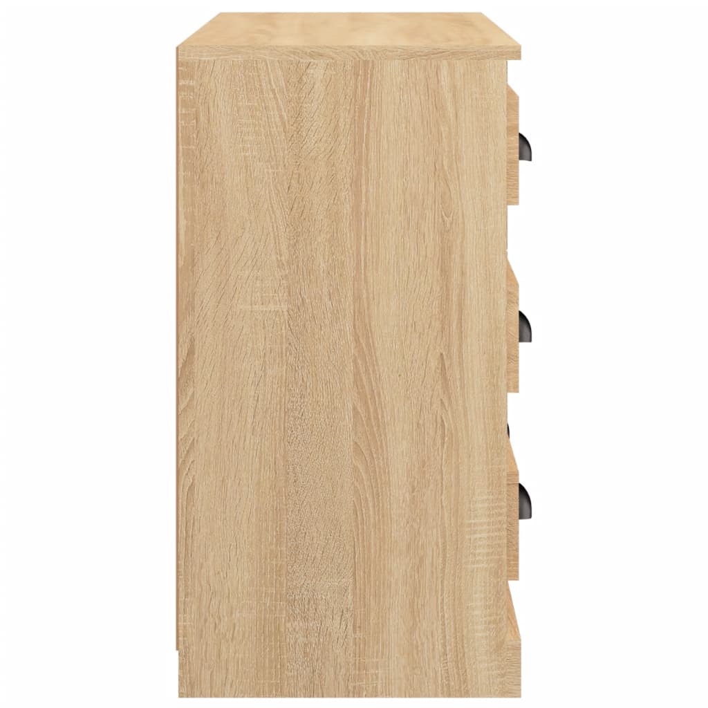 Sideboard Sonoma Oak 70x35.5x67.5 cm Engineered Wood
