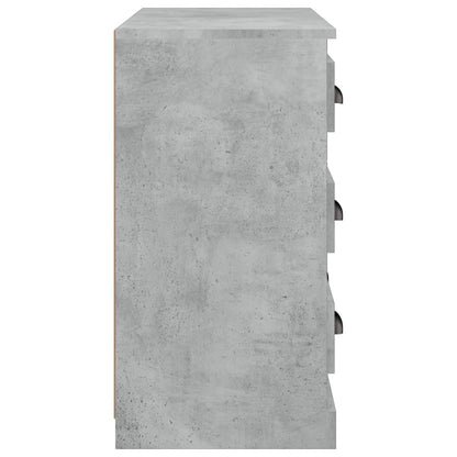 Sideboard Concrete Grey 70x35,5x67,5 cm Engineered Wood
