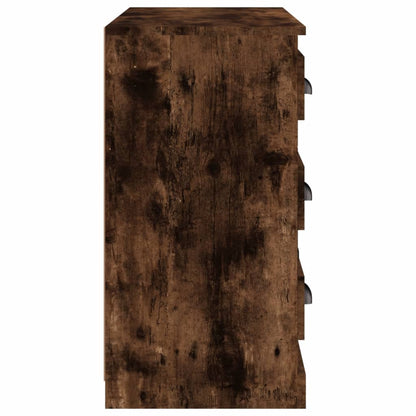 Sideboard Smoked Oak 70x35,5x67,5 cm Engineered Wood