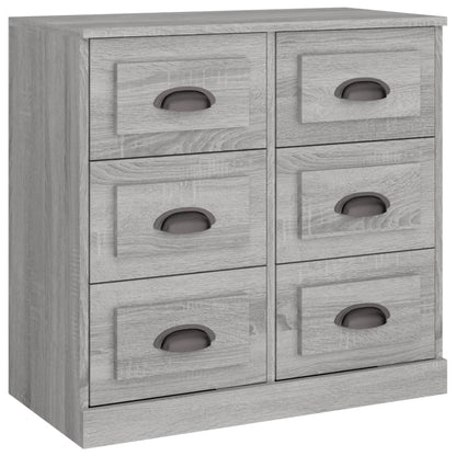 Sideboard Grey Sonoma 70x35,5x67,5 cm Engineered Wood