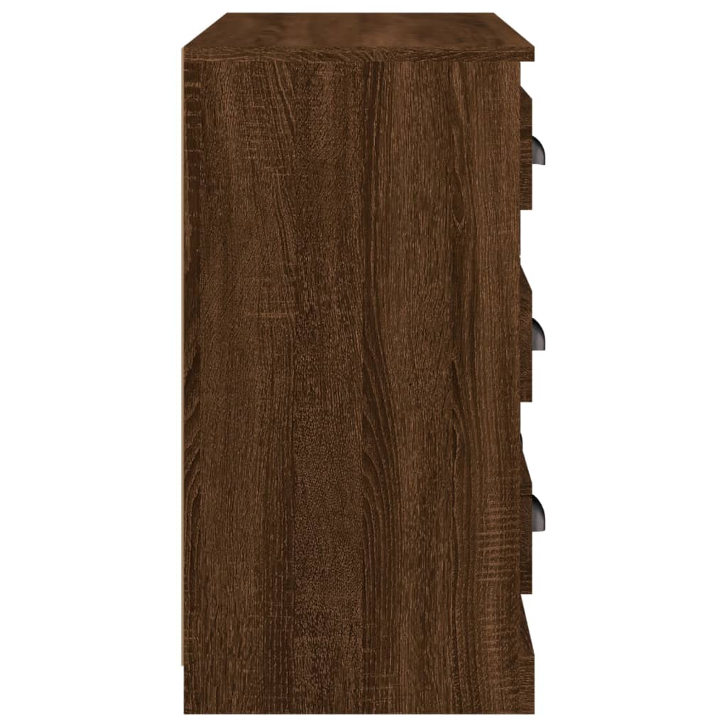 Sideboard Brown Oak 70x35,5x67,5 cm Engineered Wood